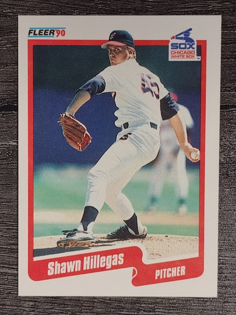 1990 Fleer #535 Shawn Hillegas