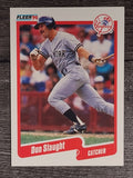 1990 Fleer #456 Don Slaught