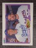 1990 Fleer #633 Mark Gubicza/Jeff Russell