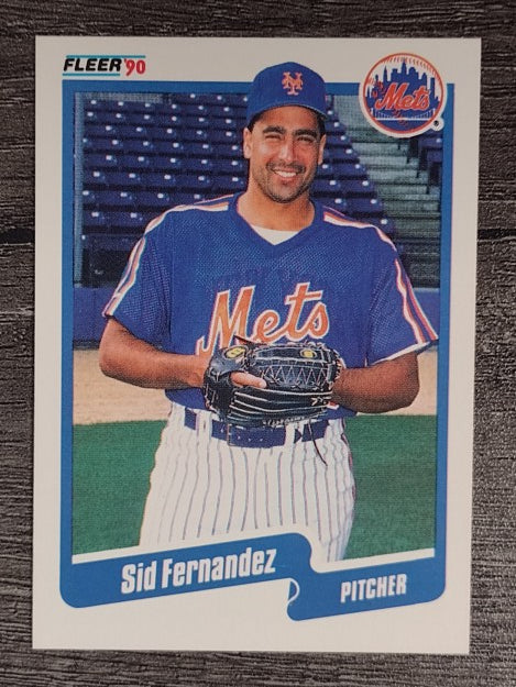 1990 Fleer #203 Sid Fernandez