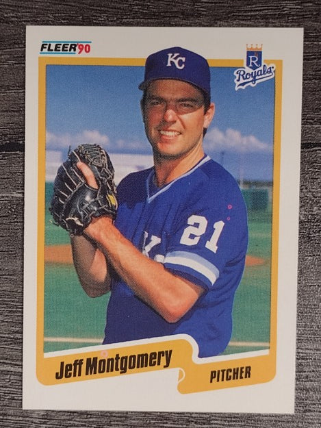 1990 Fleer #115 Jeff Montgomery