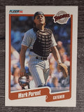 1990 Fleer #164 Mark Parent