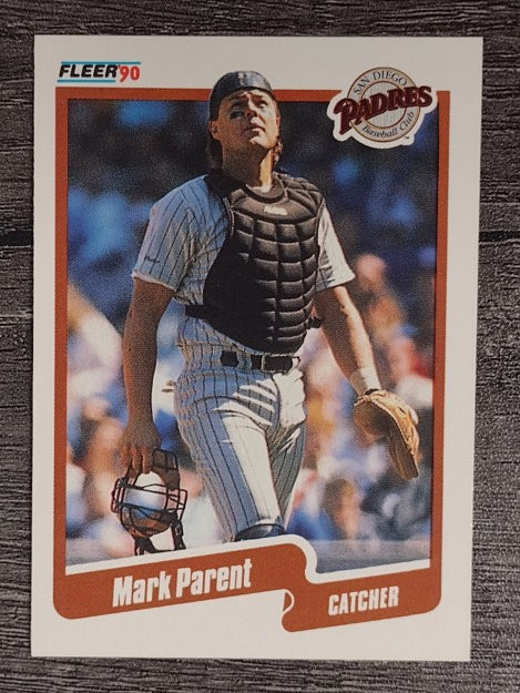 1990 Fleer #164 Mark Parent