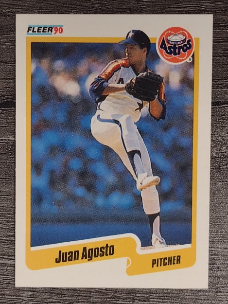 1990 Fleer #220 Juan Agosto