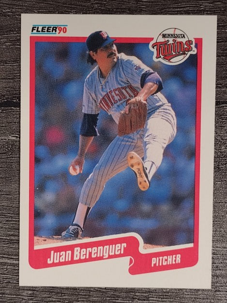 1990 Fleer #369 Juan Berenguer