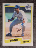 1990 Fleer #512 Alvin Davis