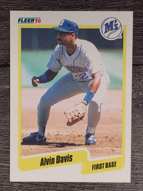 1990 Fleer #512 Alvin Davis