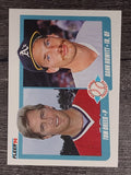 1990 Fleer #644 Tom Drees RC/Dann Howitt RC