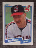 1990 Fleer #483 Andy Allanson