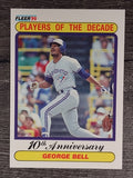 1990 Fleer #628 George Bell '87