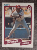 1990 Fleer #558 Charlie Hayes