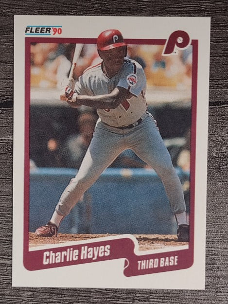 1990 Fleer #558 Charlie Hayes