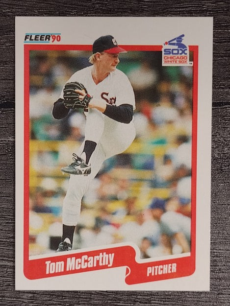 1990 Fleer #541 Tom McCarthy