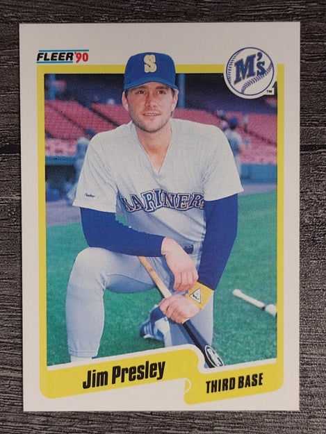 1990 Fleer #522 Jim Presley