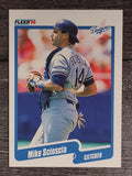 1990 Fleer #407 Mike Scioscia