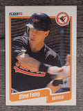 1990 Fleer #176 Steve Finley