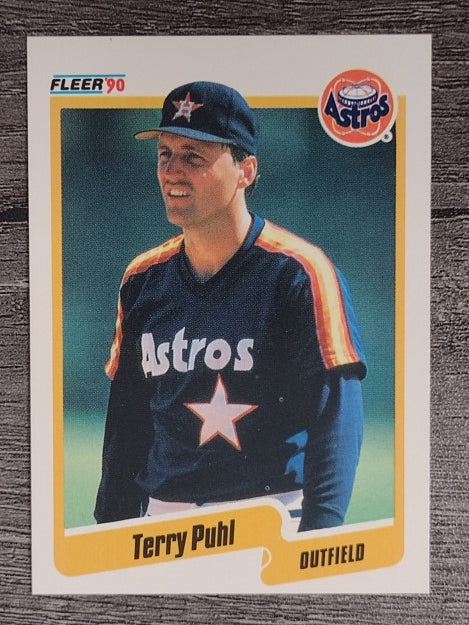 1990 Fleer #233 Terry Puhl