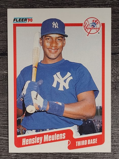 1990 Fleer #449 Hensley Meulens