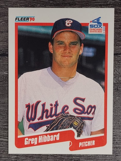 1990 Fleer #534 Greg Hibbard RC