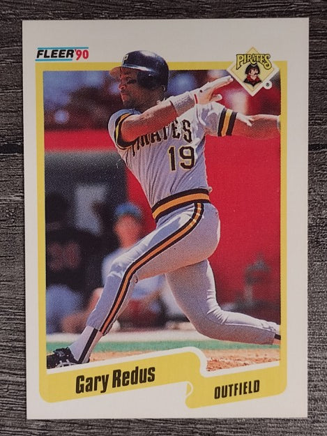1990 Fleer #476 Gary Redus