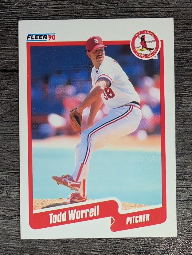 1990 Fleer #264 Todd Worrell