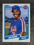 1990 Fleer #215 Juan Samuel