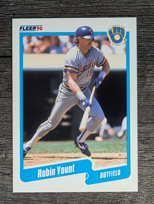 1990 Fleer #340 Robin Yount