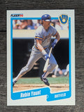 1990 Fleer #340 Robin Yount