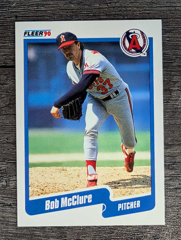 1990 Fleer #139 Bob McClure