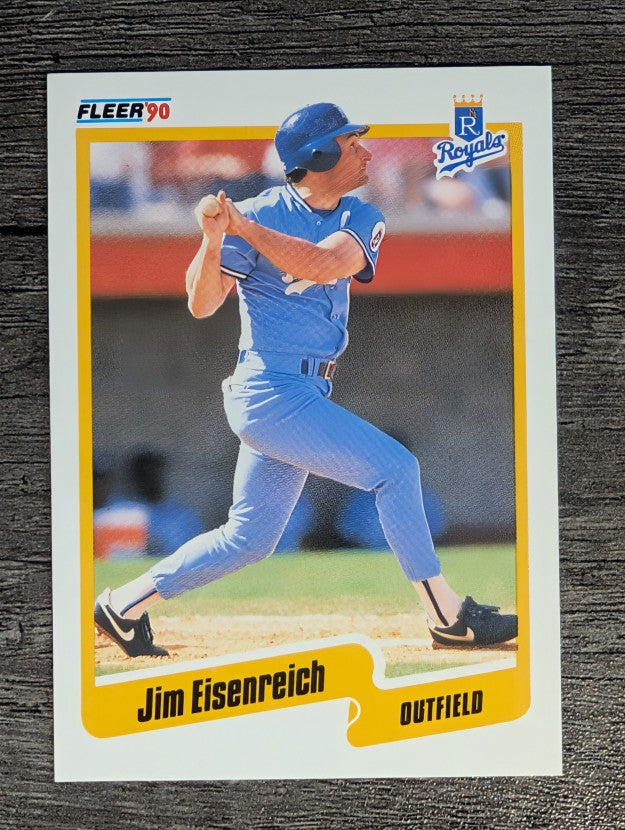 1990 Fleer #106 Jim Eisenreich