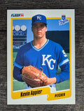 1990 Fleer #100 Kevin Appier