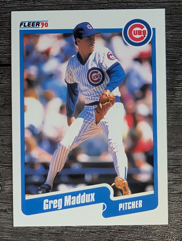 1990 Fleer #37 Greg Maddux