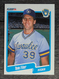 1990 Fleer #322 Tom Filer