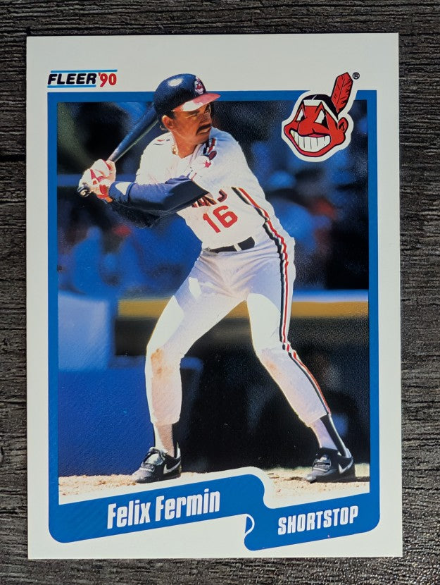 1990 Fleer #492 Felix Fermin