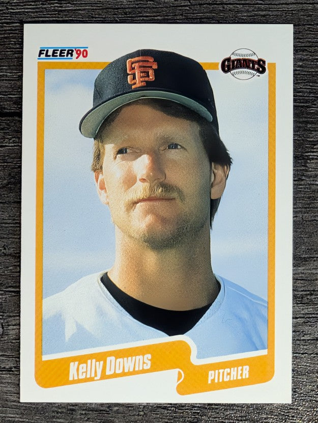 1990 Fleer #55 Kelly Downs