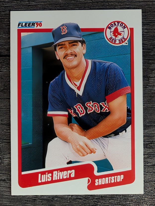 1990 Fleer #285 Luis Rivera