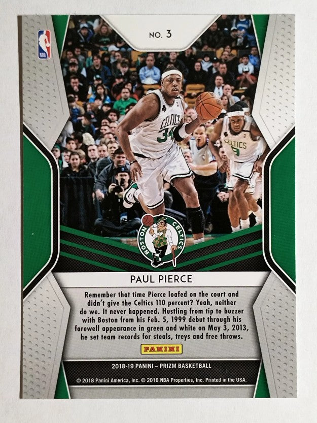 2018-19 Panini Prizm Dominance #3 Paul Pierce