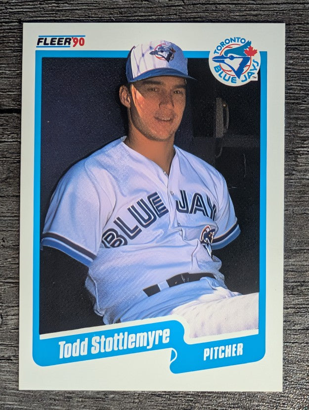 1990 Fleer #94 Todd Stottlemyre