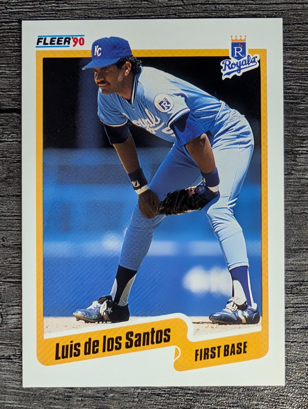 1990 Fleer #105 Luis De Los Santos