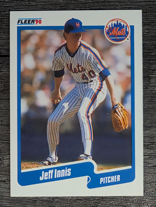 1990 Fleer #206 Jeff Innis RC