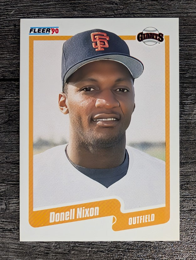 1990 Fleer #66 Donell Nixon