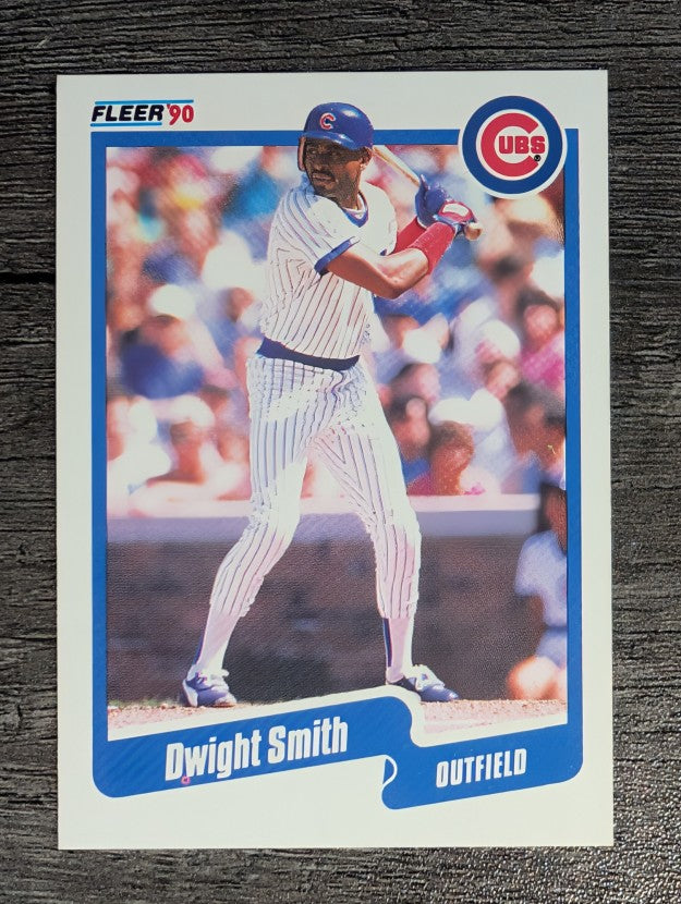 1990 Fleer #42 Dwight Smith
