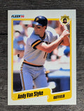 1990 Fleer #481 Andy Van Slyke