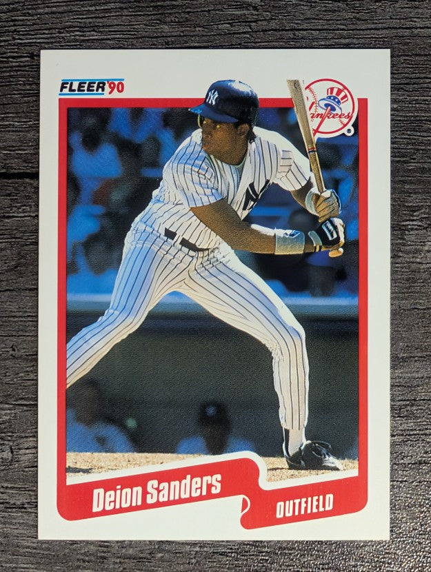 1990 Fleer #454 Deion Sanders