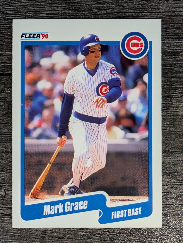 1990 Fleer #32 Mark Grace