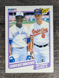 1990 Fleer #634 Tony Fernandez/Cal Ripken