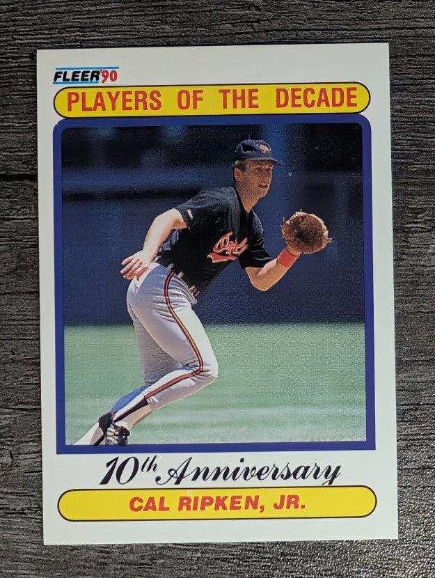1990 Fleer #624B Cal Ripken '83 COR