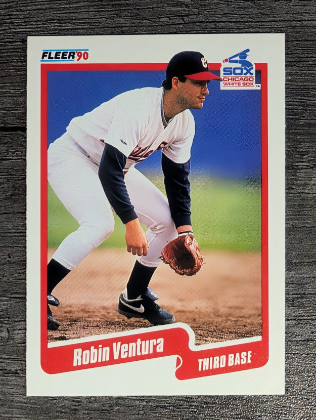 1990 Fleer #550 Robin Ventura