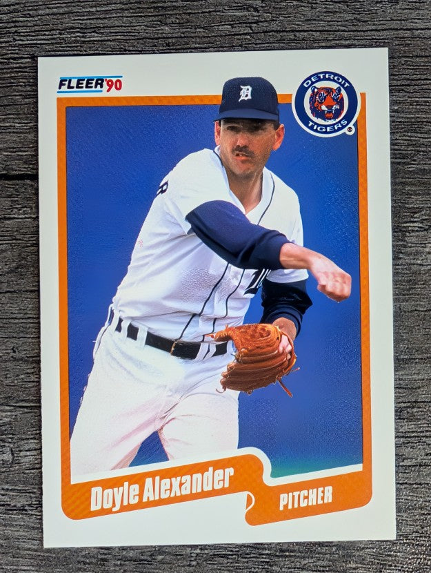 1990 Fleer #599 Doyle Alexander