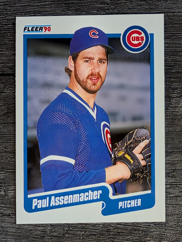 1990 Fleer #25 Paul Assenmacher